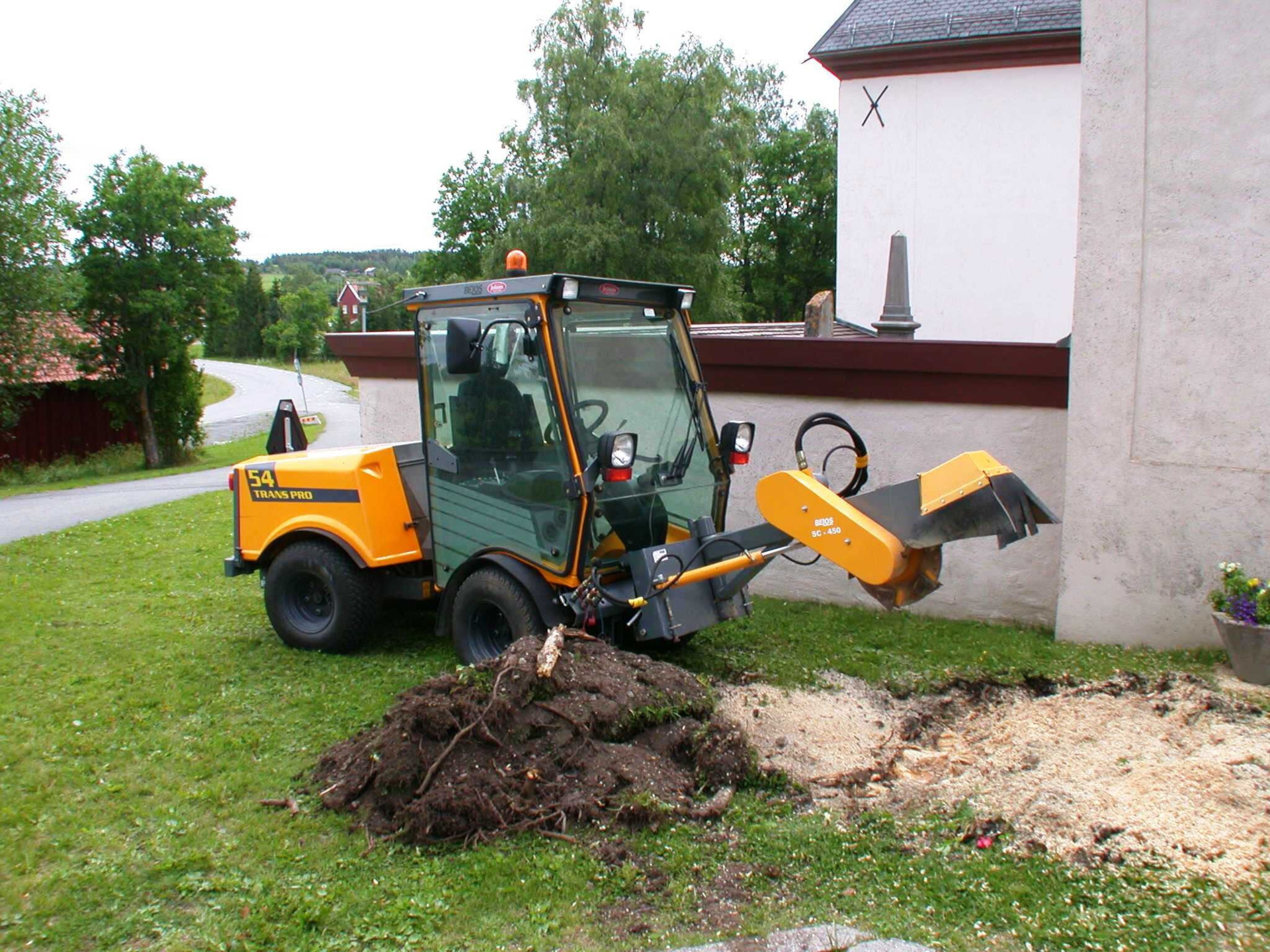 Stubbfräsning