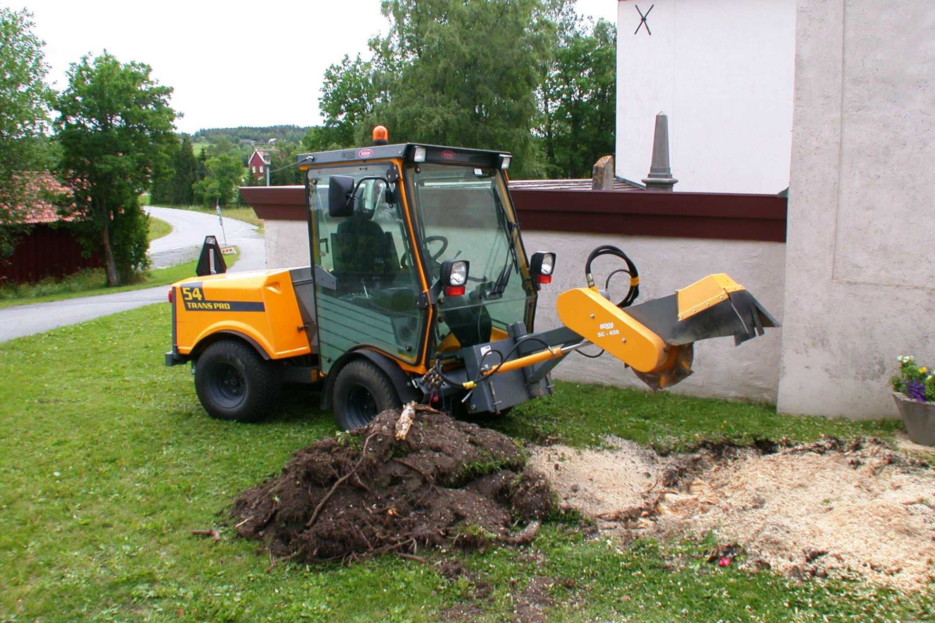 Stubbfräsning